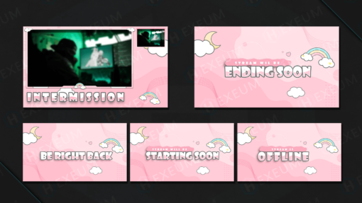 cute twitch overlay