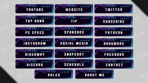 neon panels