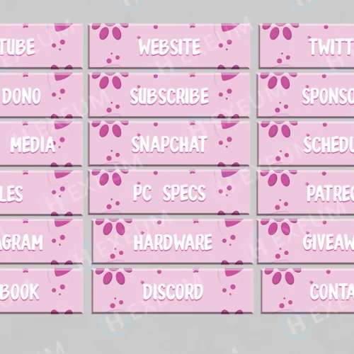 cat twitch panels