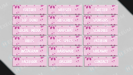 cat twitch panels