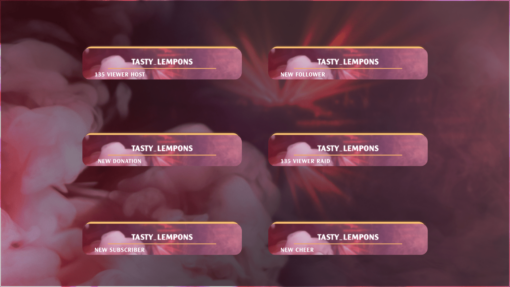 pink twitch alerts