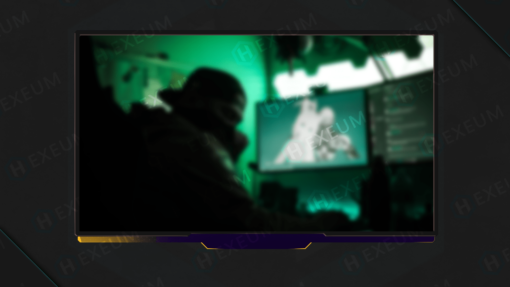 purple webcam overlay