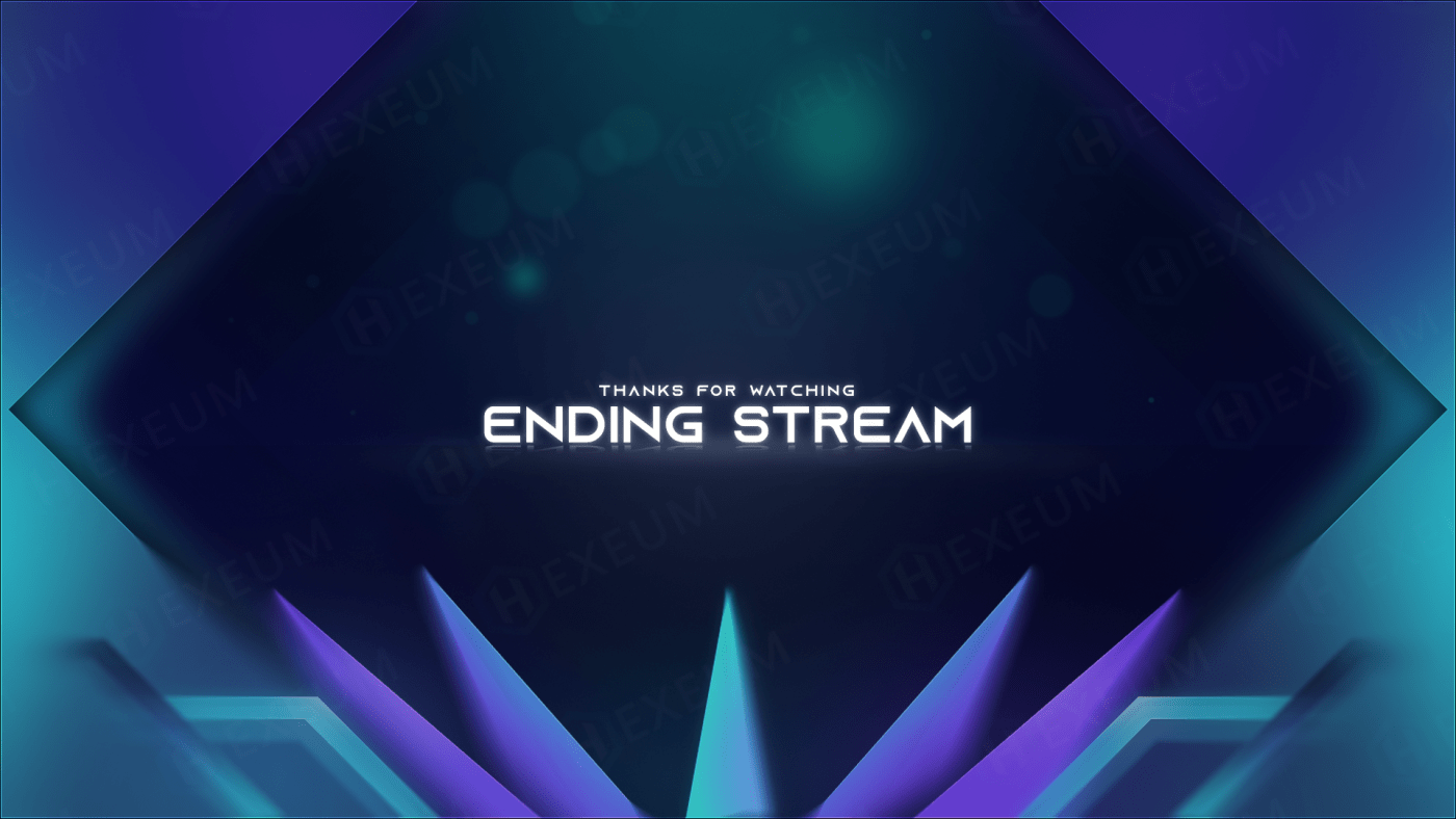 vibrant twitch stream ending
