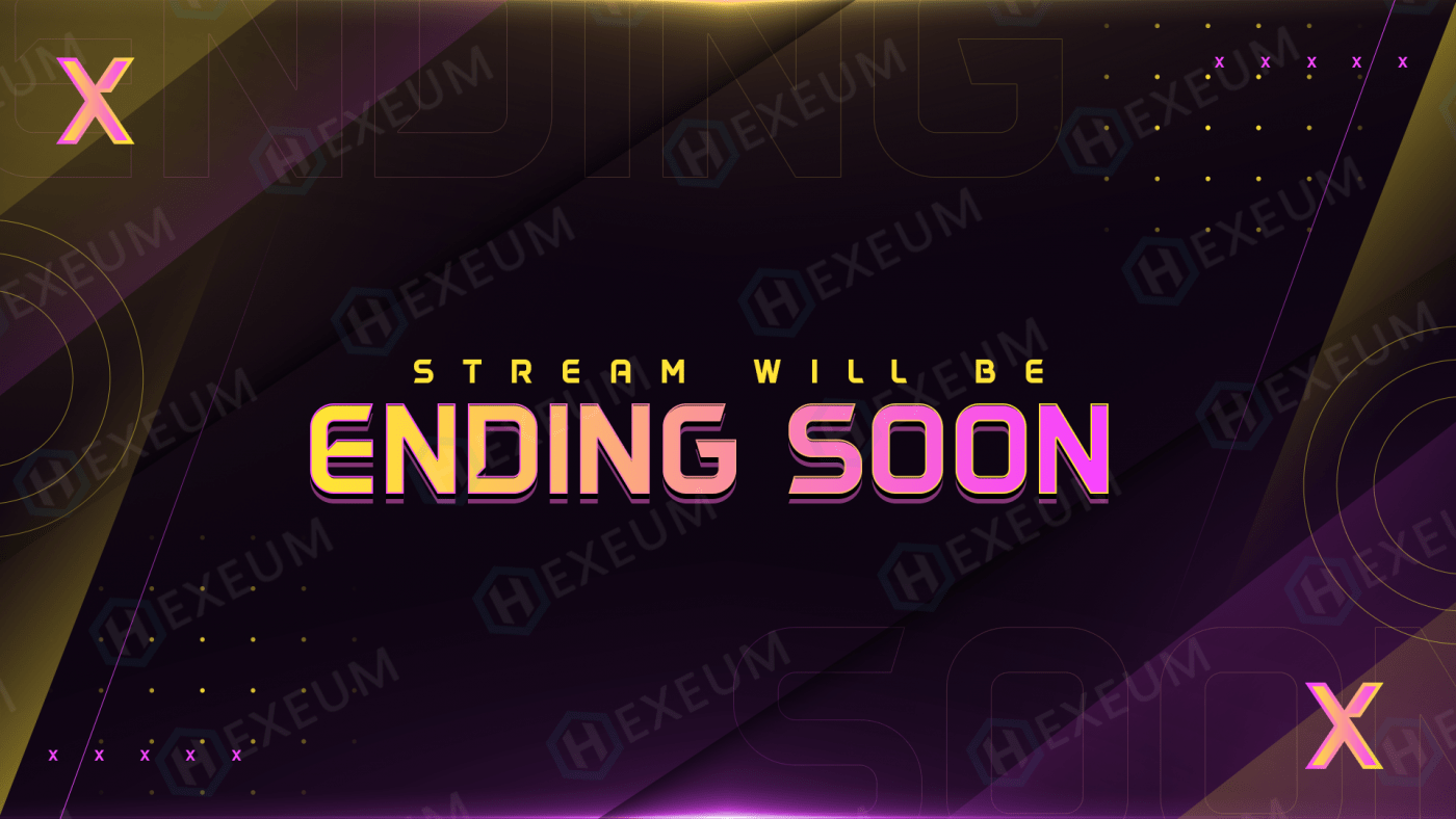 multicolor twitch stream ending