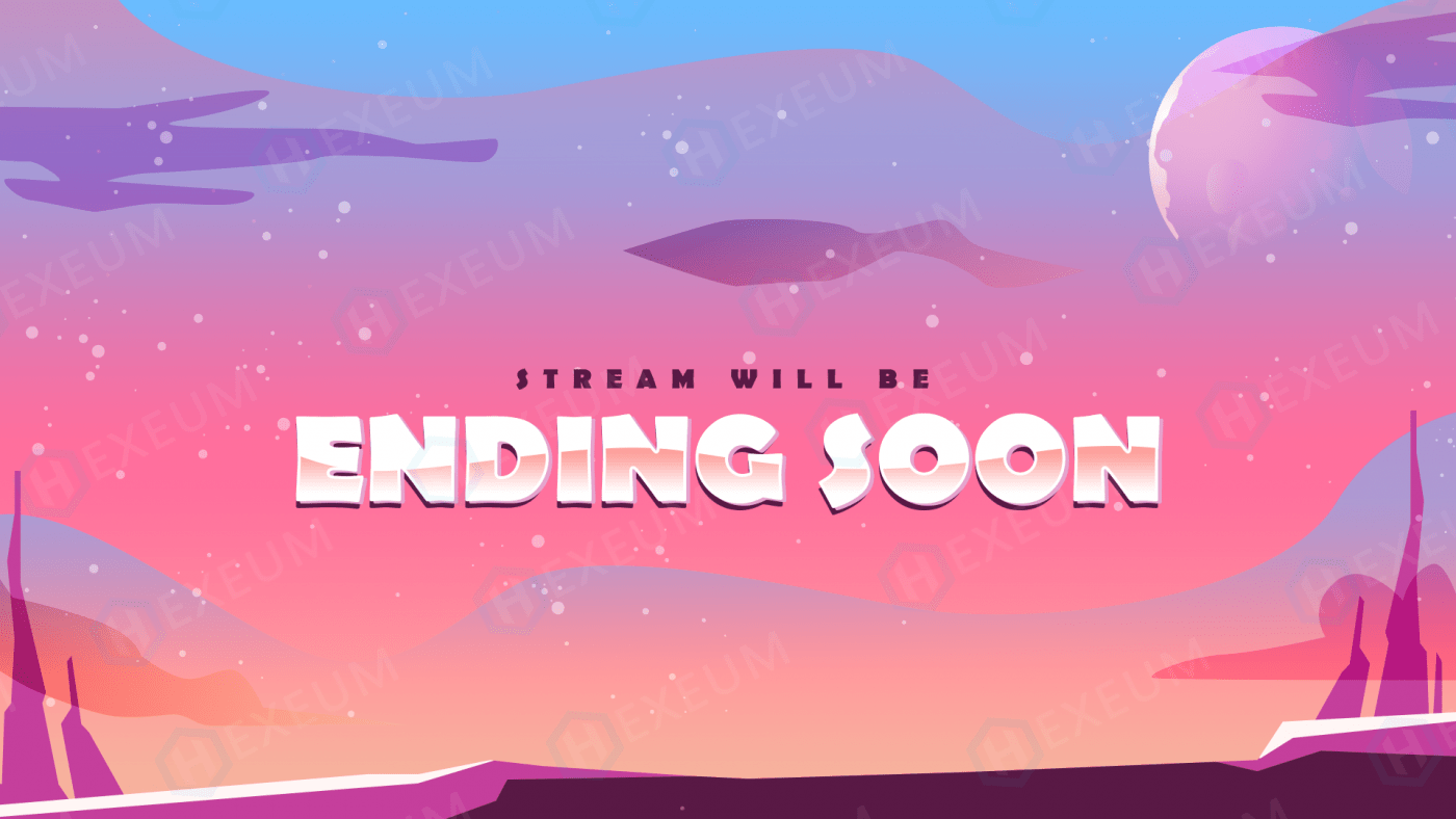 vibrant twitch stream ending