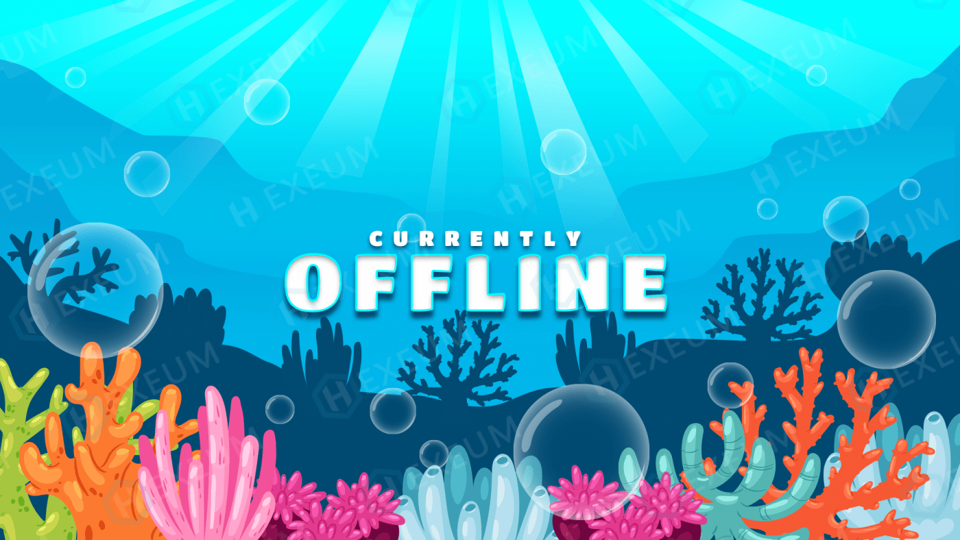 underwater twitch offline banner