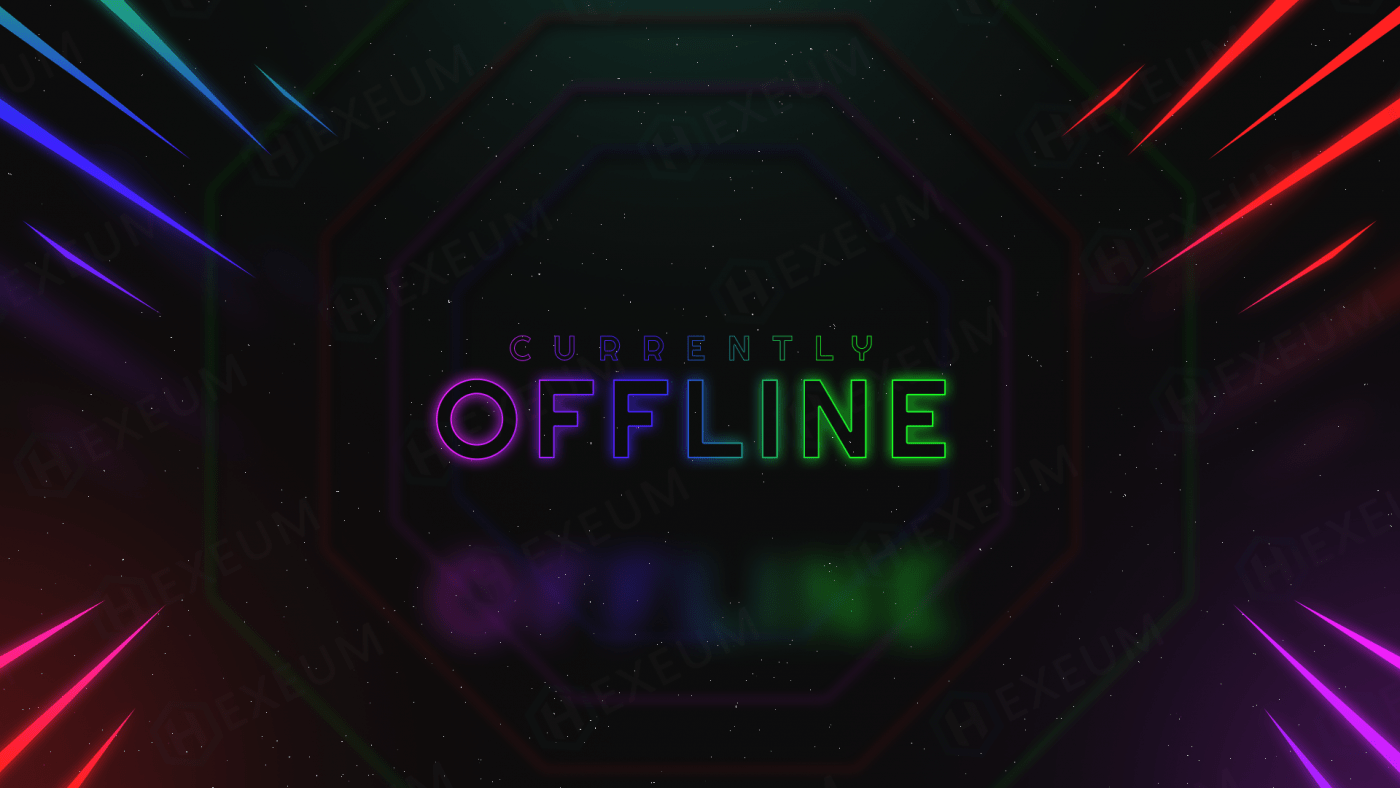 space twitch offline banner