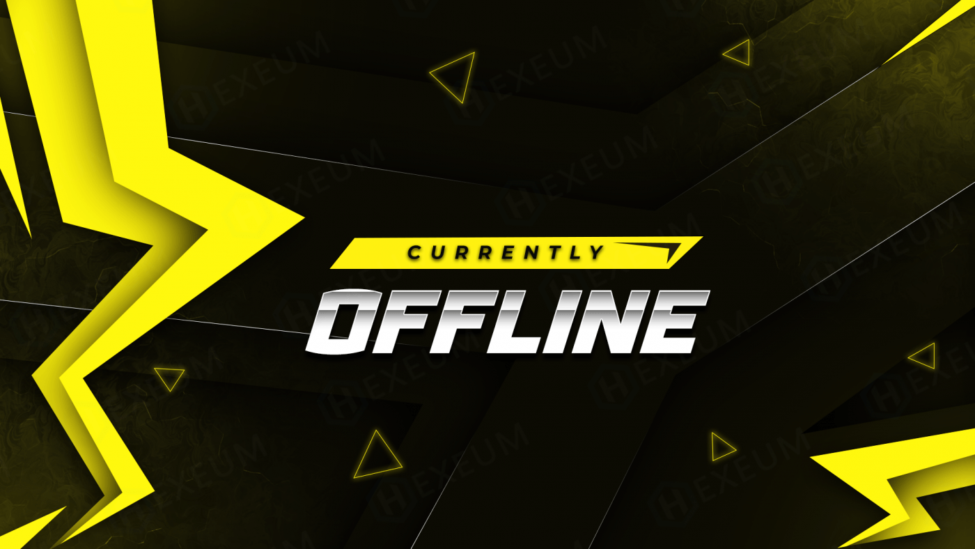 electric twitch offline banner