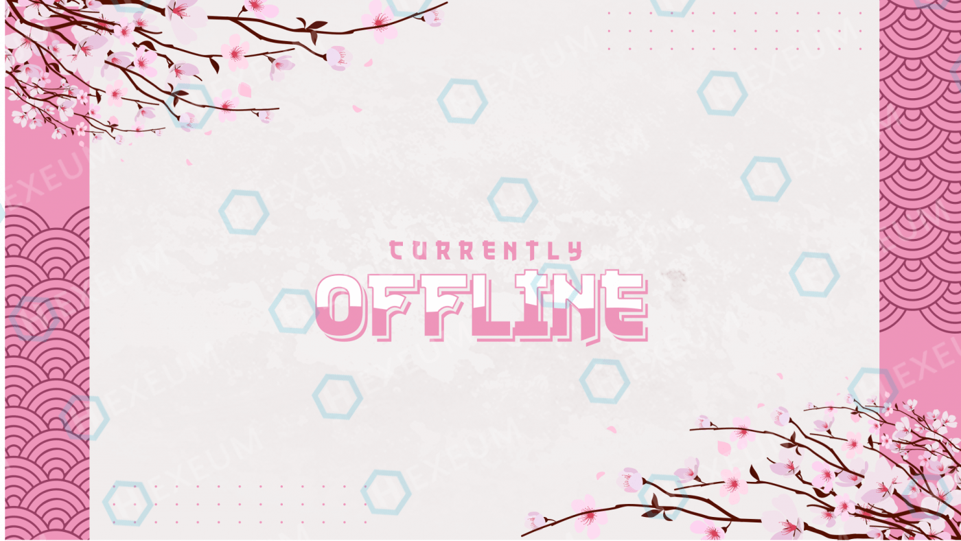 japanese twitch offline banner