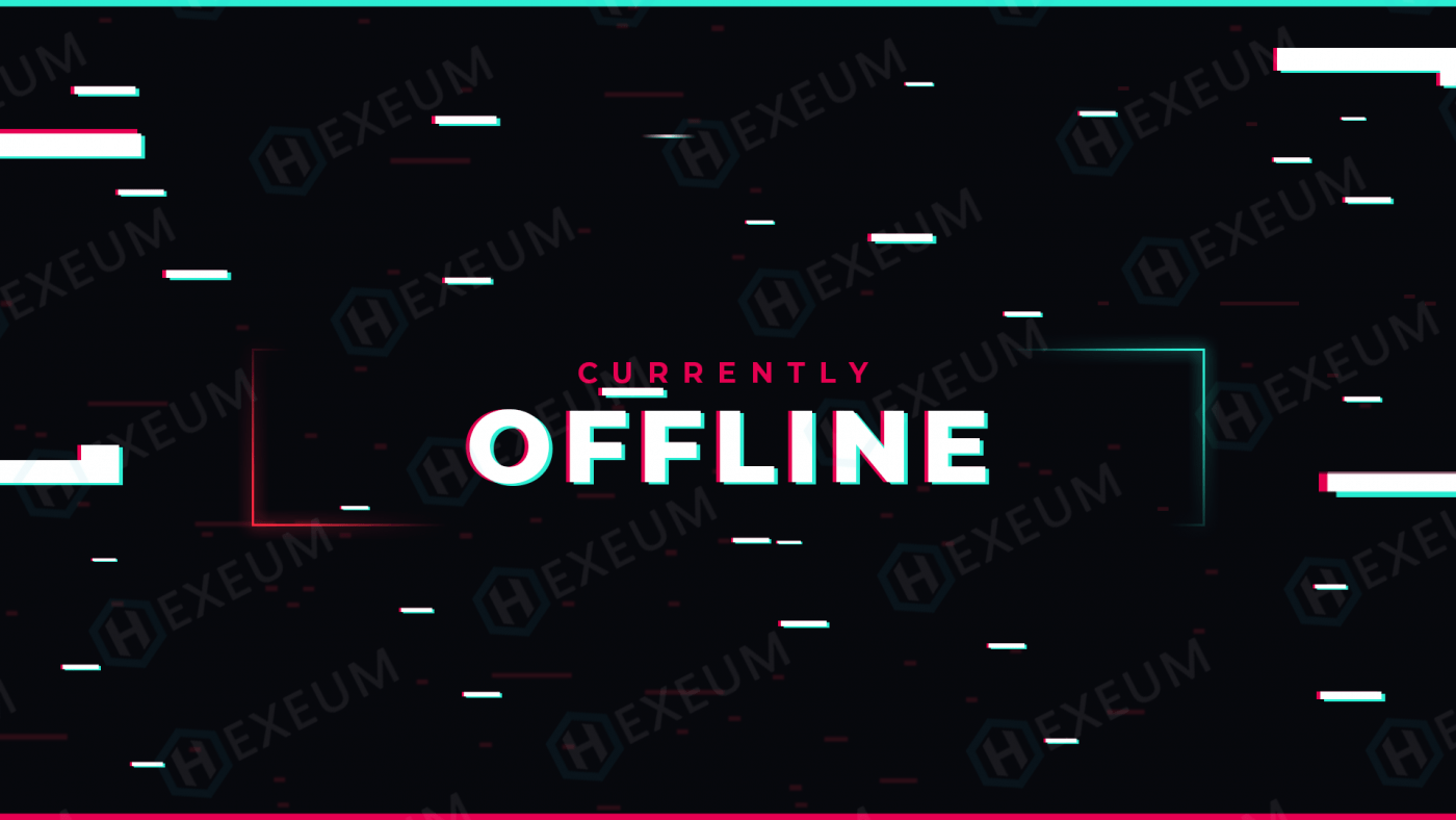 glitch twitch offline banner
