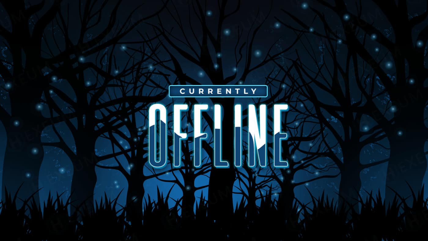 fantasy forest twitch offline banner