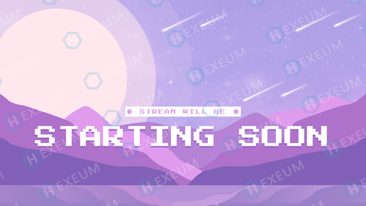 pixel stream starting soon