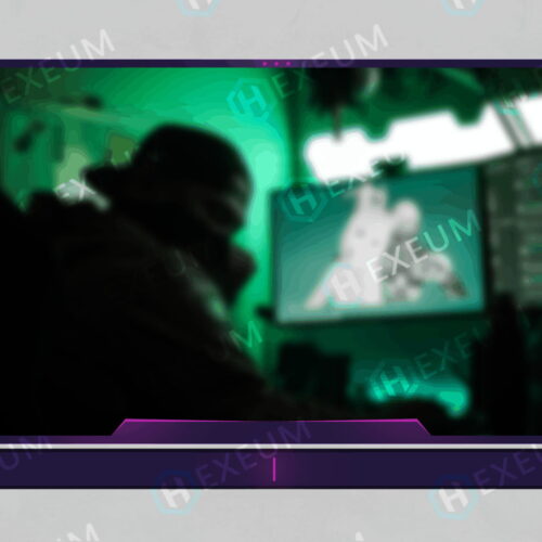 scifi webcam overlay