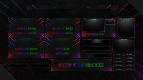 space twitch overlay