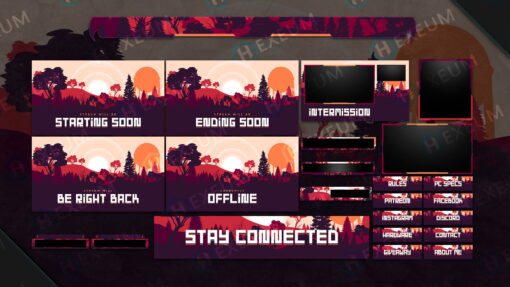 rust twitch overlay package stream layout