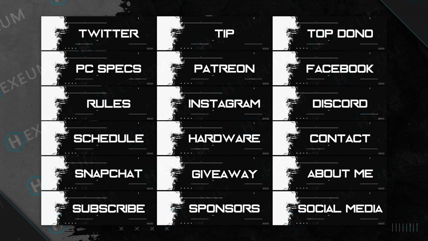 how to setup twitch panels how to setup twitch panels