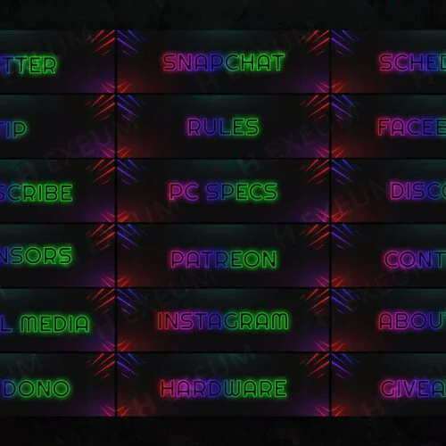 space twitch panels