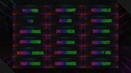 space twitch panels