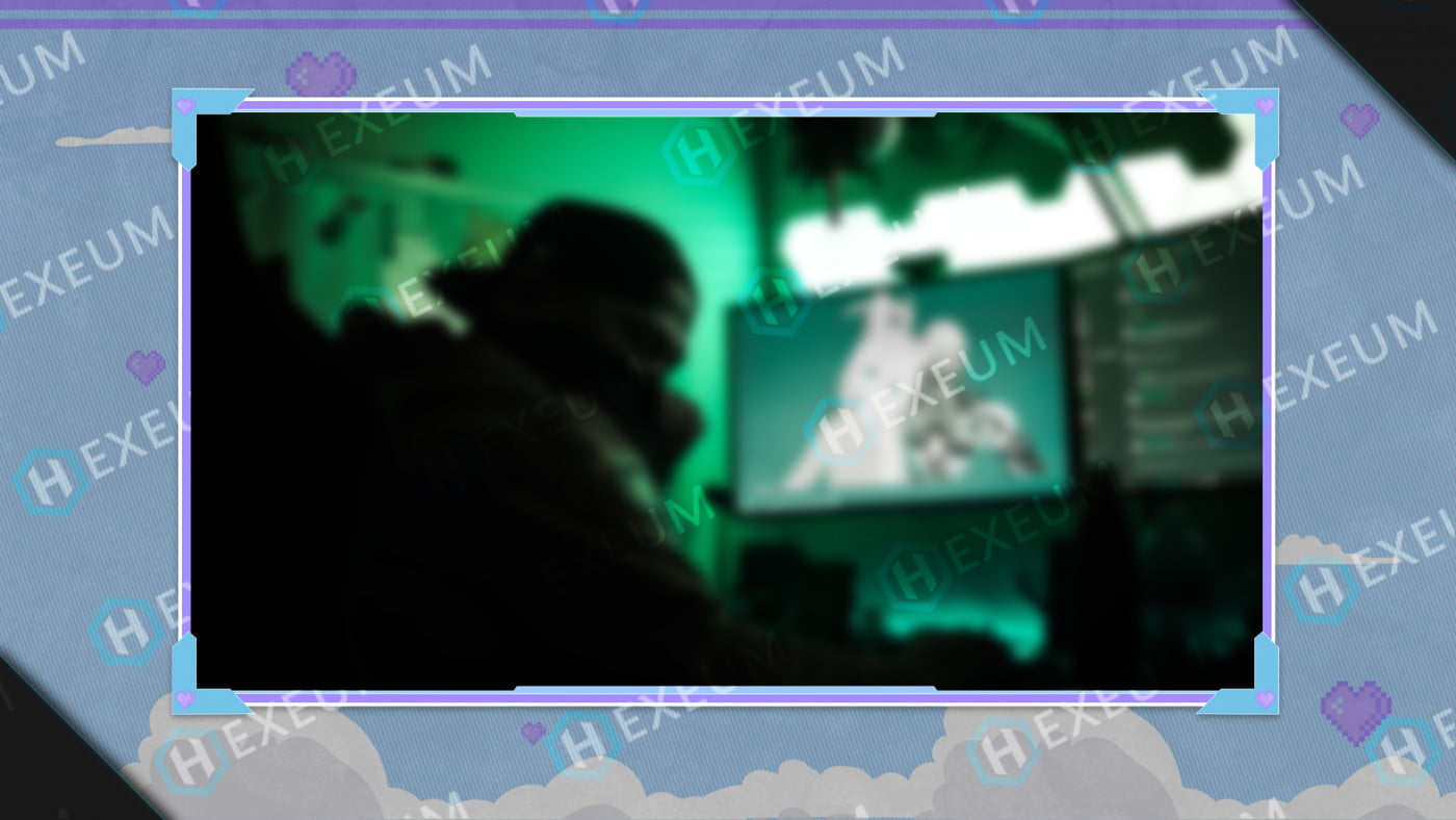 pixel webcam overlay
