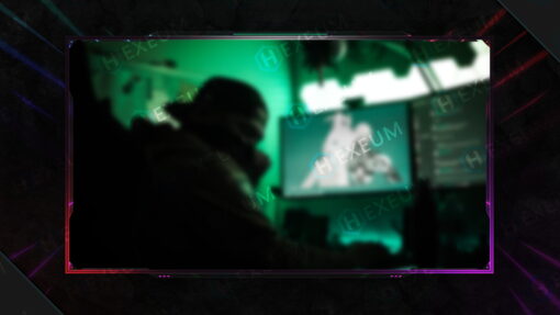 space webcam overlay