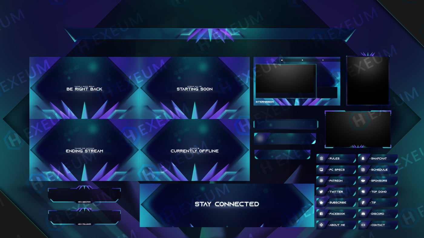 vibrant twitch overlay