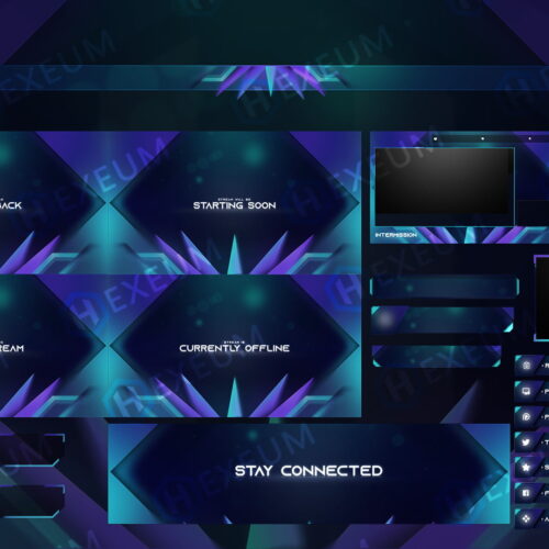 vibrant twitch overlay