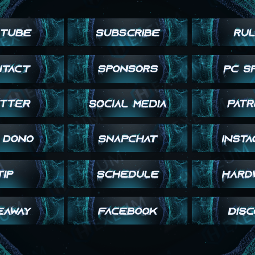 blue twitch panels