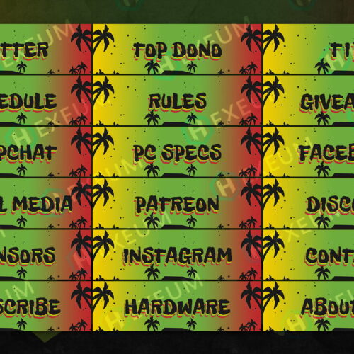 reggae twitch panels