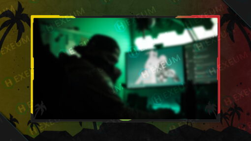reggae webcam overlay
