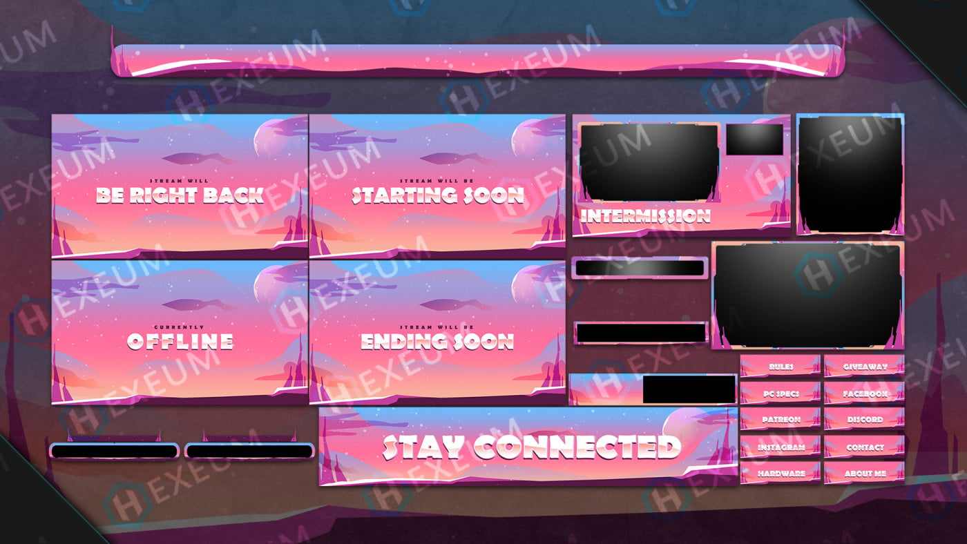 vibrant twitch overlay