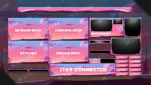 vibrant twitch overlay