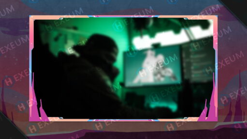 vibrant webcam overlay