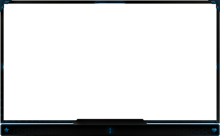 free blue bounty webcam overlay