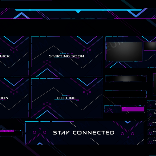 simple twitch overlay