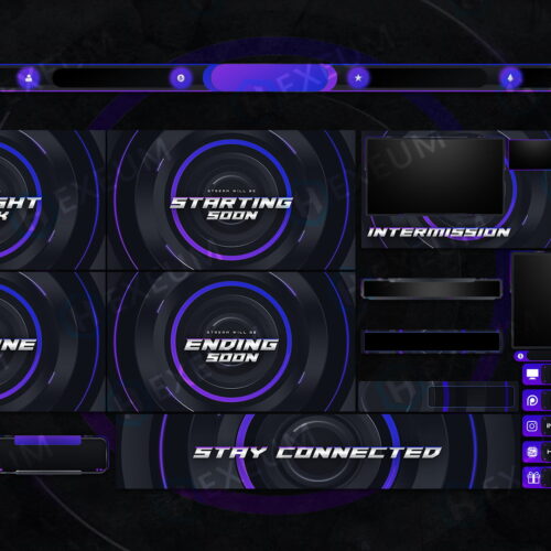 Modern Twitch Overlay