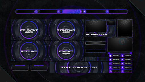 Modern Twitch Overlay