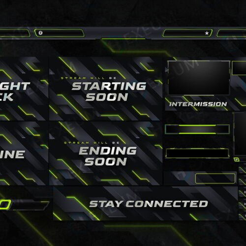 Clean Twitch Overlay