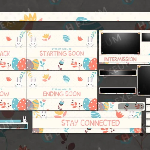 easter twitch overlay
