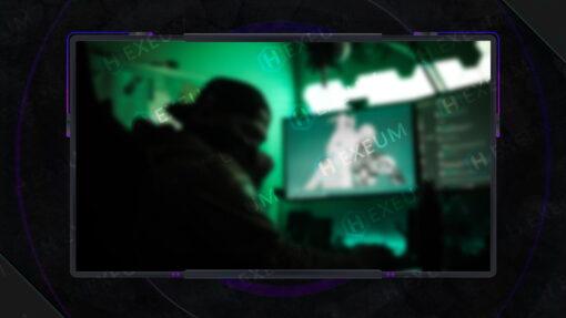 Modern Webcam Overlay