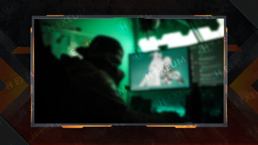 Minimalist Webcam Overlay