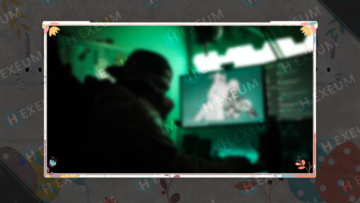 easter webcam overlay