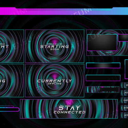 simple twitch overlay