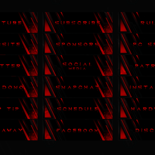 red twitch panels