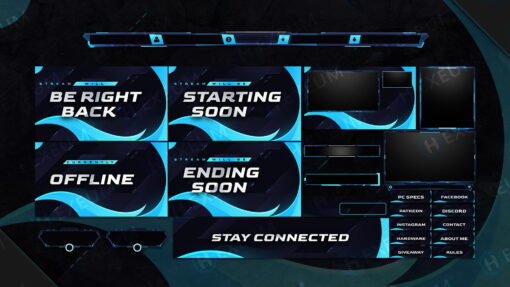 Vibrant Twitch Overlay