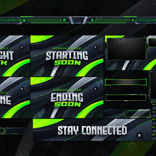 Clean Twitch Overlay