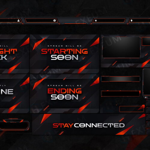 Sleek Twitch Overlay