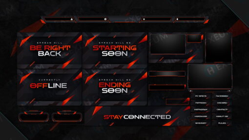 Sleek Twitch Overlay