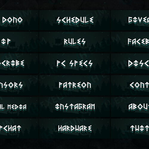 Ancient Twitch Panels