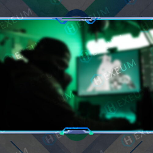 Futuristic Webcam Overlay