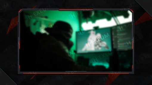 Sleek Webcam Overlay